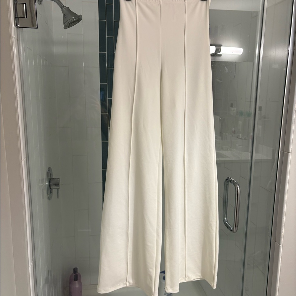 Elegant White Women's Pants